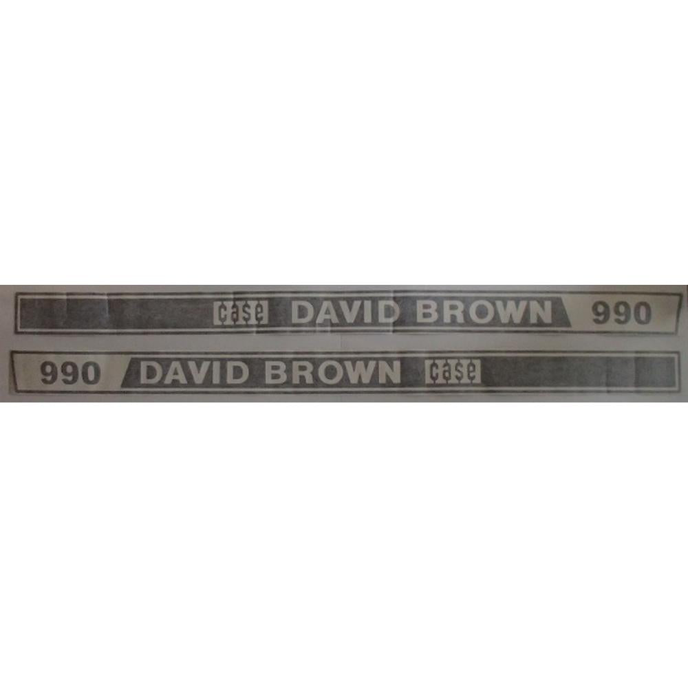 K949207 Hood Decal Set Fits David Brown