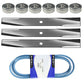 Deck Kit ,Belt Blades ,Bearings Fits John Deere 300 314 316 318 46" 48" m41668