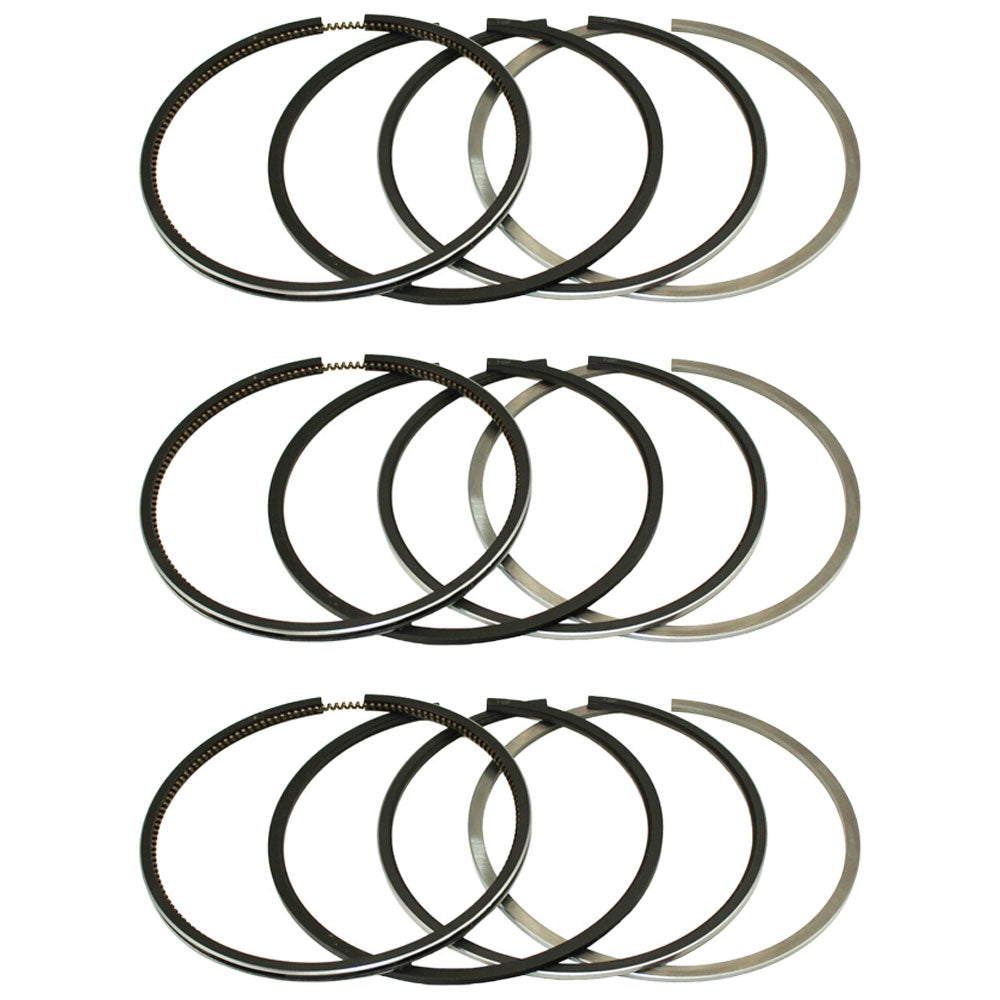 Qty 3: Piston Ring Set (.030) Fits Ford/New Holland Replaces 3917469
