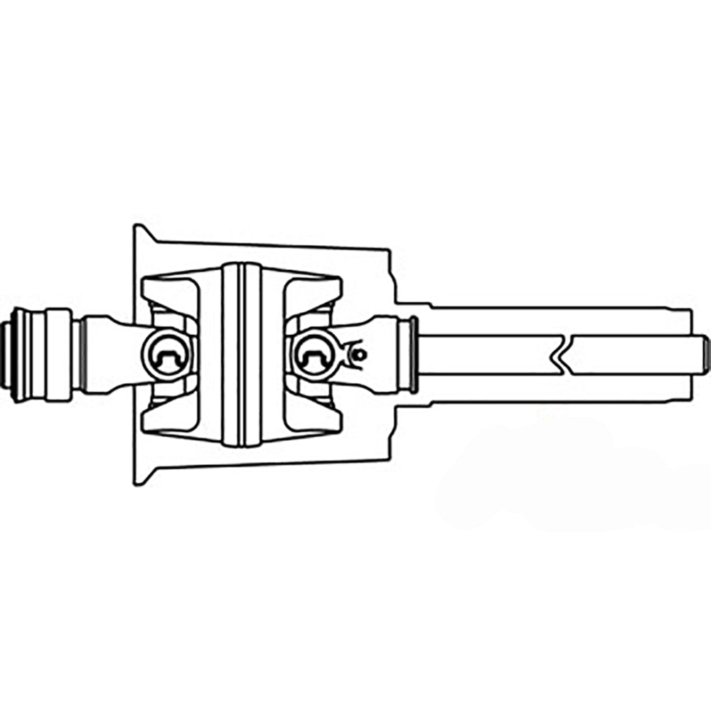 19503506 Joint & Shaft Half with Guard Fits Universal Products