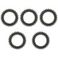 E1658 Qty 5: PTO Clutch Discs Fits Oliver 2-44 550 SUPER 55