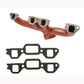 Manifold & Gasket Set Fits Ford/New Holland Replaces 81712044