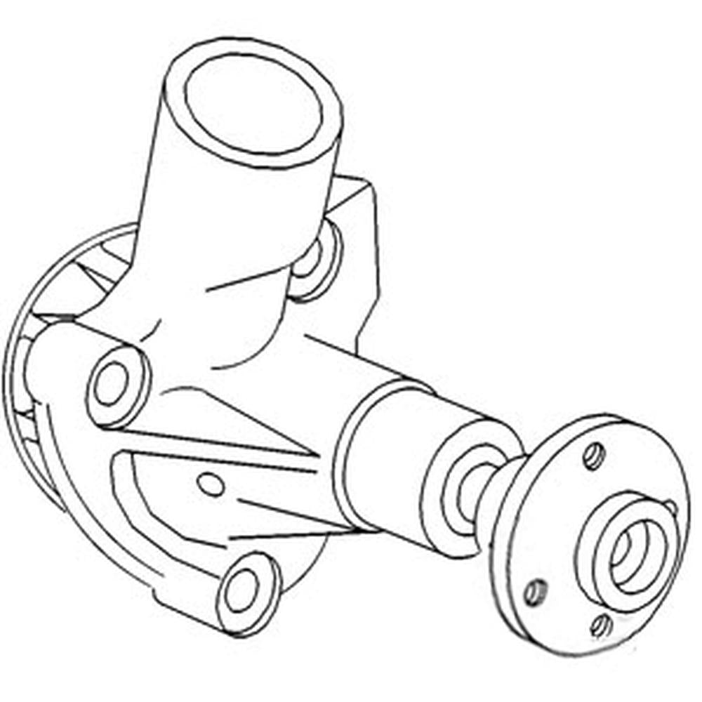Water Pump Fits New Holland Replaces 81411996