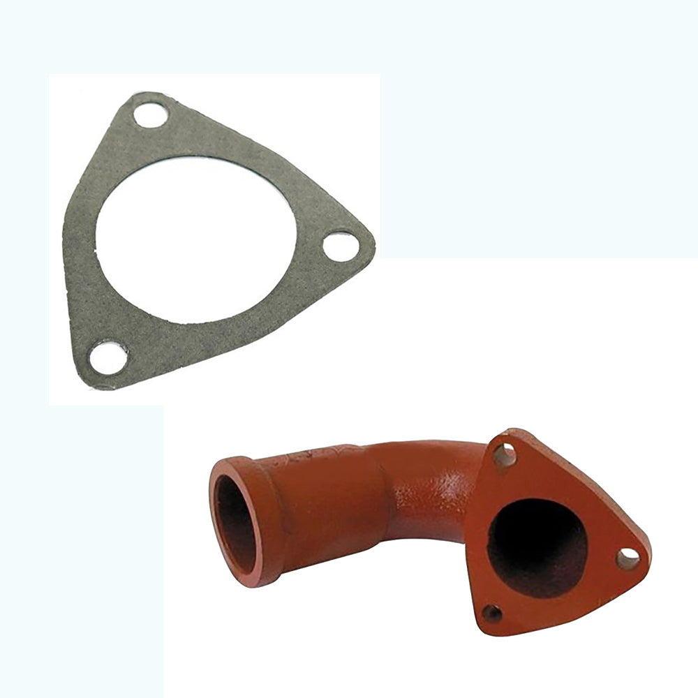 E1ADKN9488 E1ADKN9450B Exhaust Elbow w Gasket Fits Ford NH Power Super Major