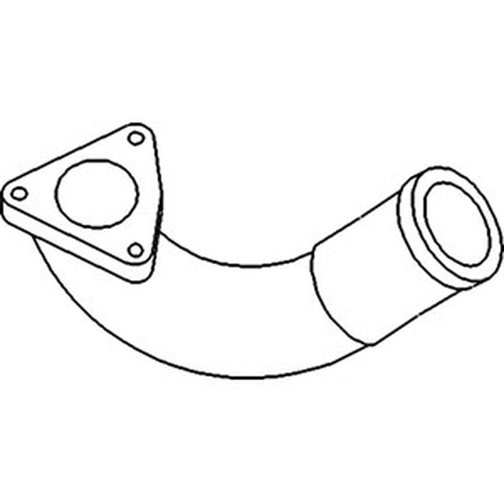 81796352 Exhaust Elbow Fits Ford/New Holland