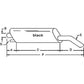 Muffler Fits Ford/New Holland Replaces 83928167