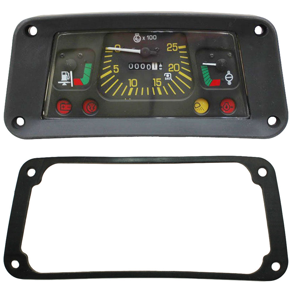 Gauge Cluster Assembly w/ Gasket Fits Ford/New Holland Replaces 83953544