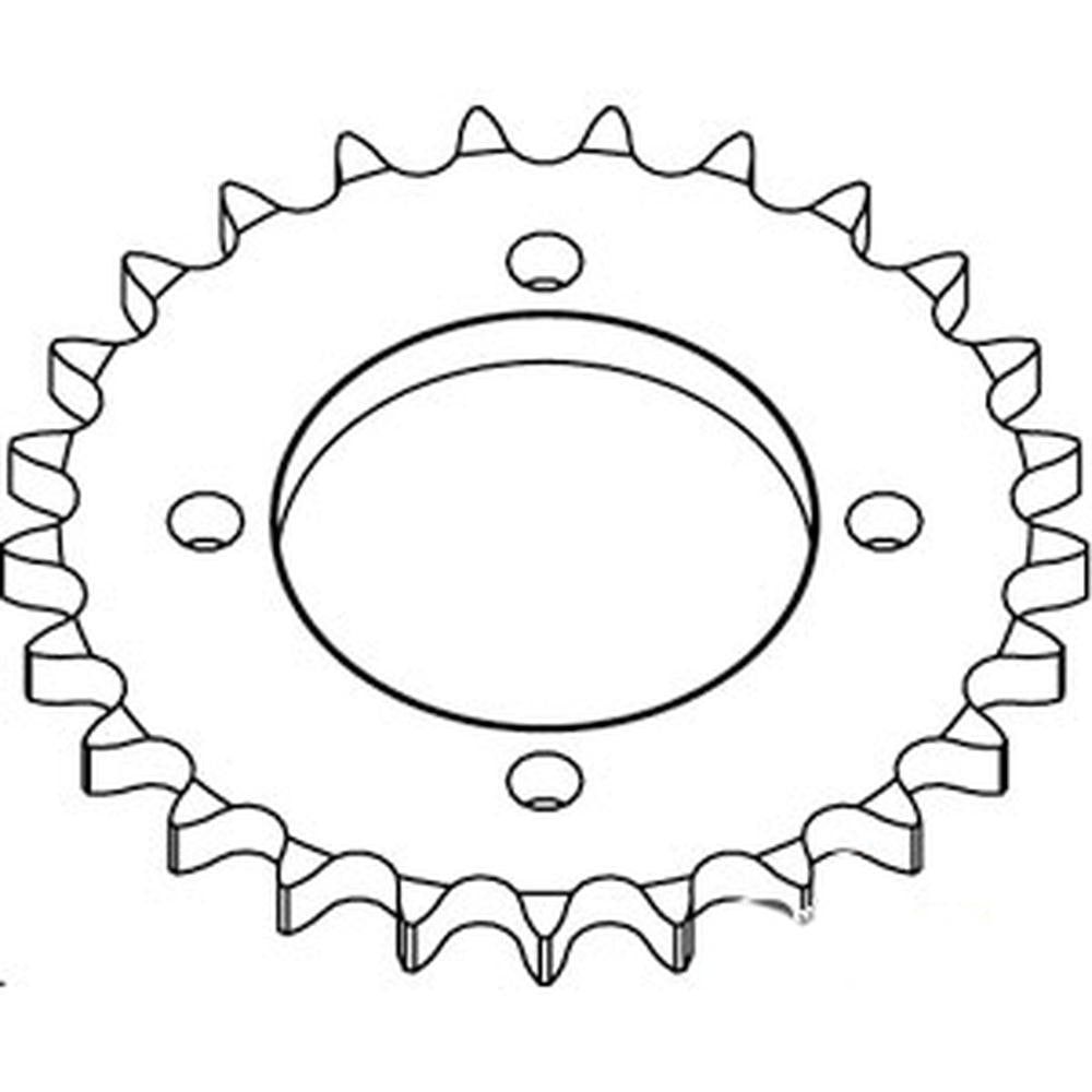 CC31200 Slow Down Sprocket Fits John Deere