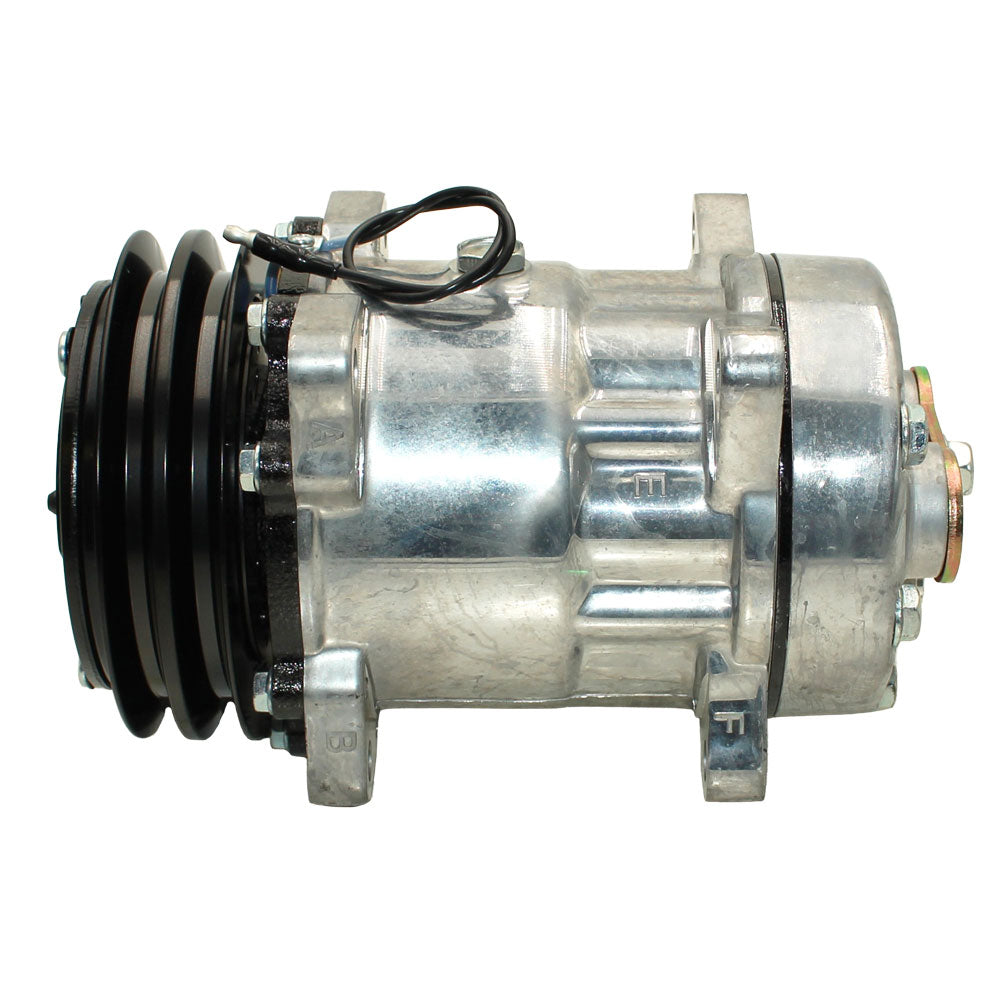 A/C Compressor with Clutch Fits Ford/New Holland Replaces 6630