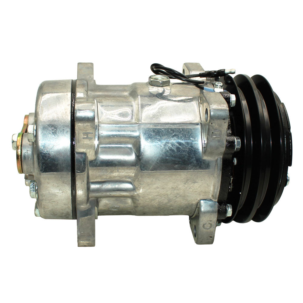 A/C Compressor with Clutch Fits Ford/New Holland Replaces 6630