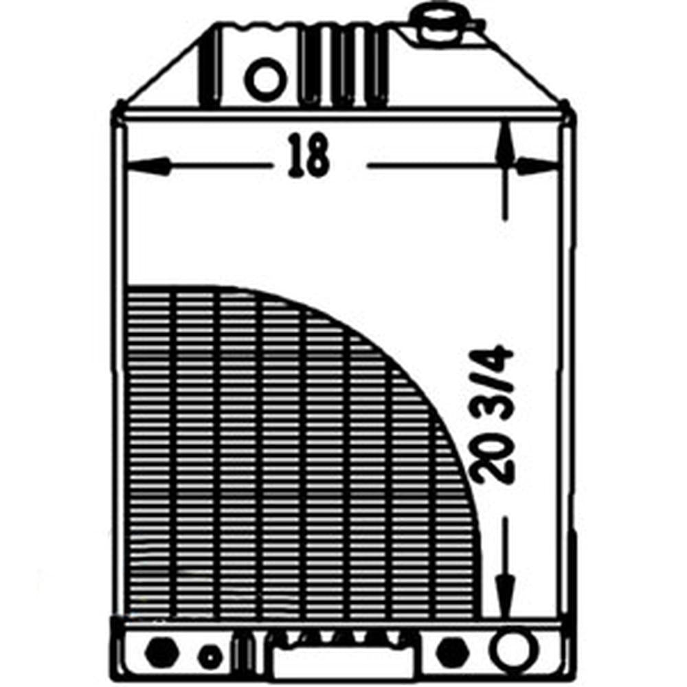 E9NN8005BA - Radiator