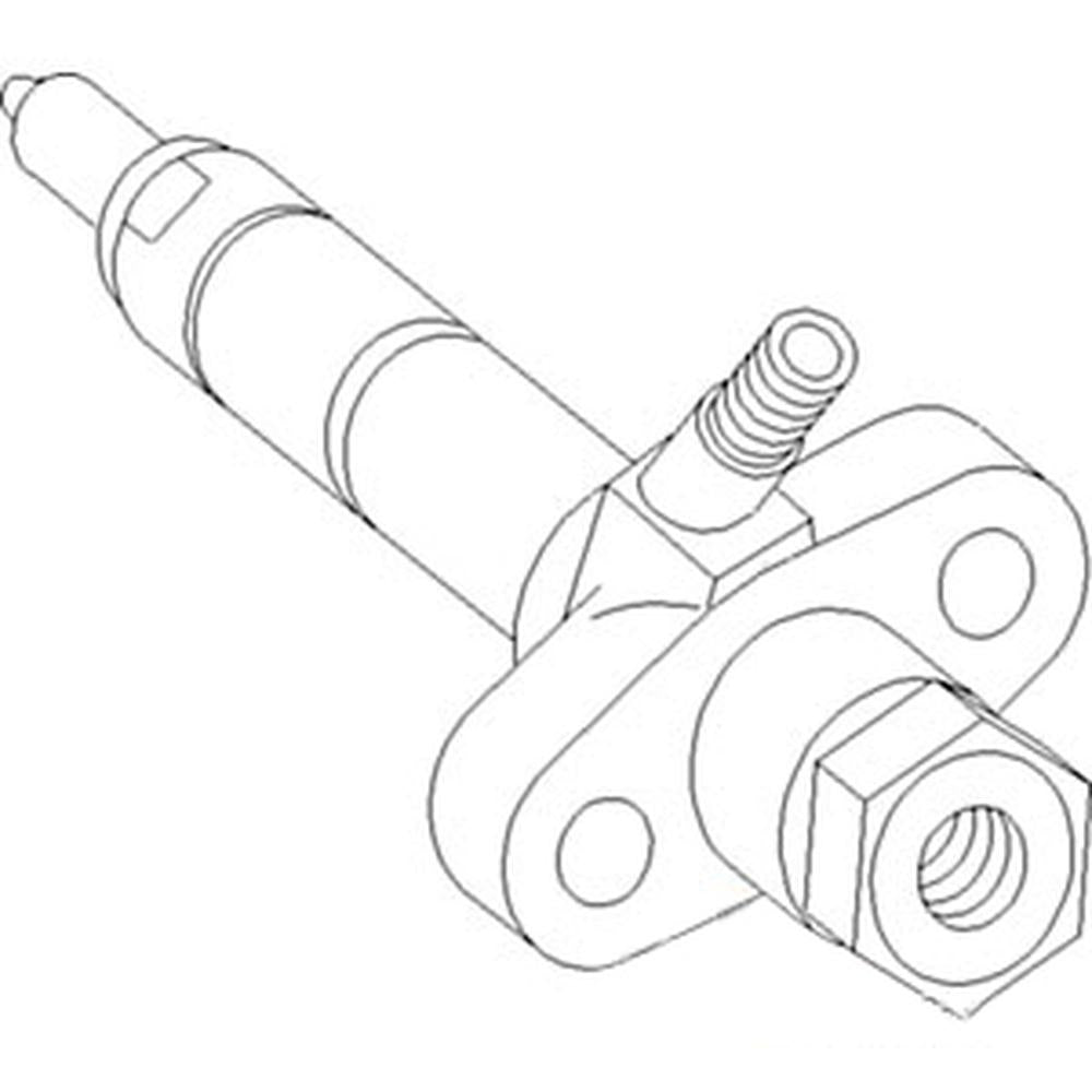 Fuel Injector Fits New Holland E9NN9F593CA Fits Ford 3930 4130 4630 E9NN9F593CA