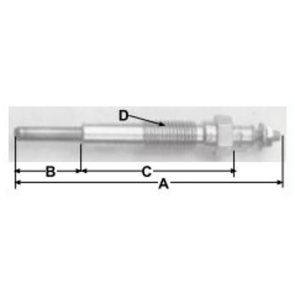 CNH Fits Case IH 1273118C1 Pre-Heat Glow Plug 235 245 254 255 265 D35 D29