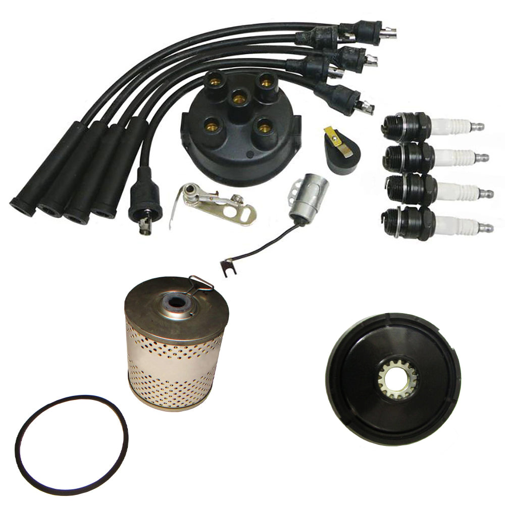 1750491M91 Complete Tune-Up Kit w/ Oil Filter & Dust Cover Fits Allis Chalmers