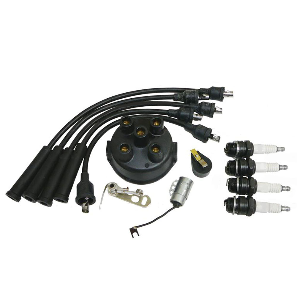 Fits Massey Ferguson Tune Up Kit Wires Plug Points Cap Rotor TO20 TO30 TO35 50 1