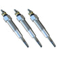 Lot of 3 Fits Ford Shibaura Diesel Compact Tractor Glow Plug 1710 1720 SBA185366