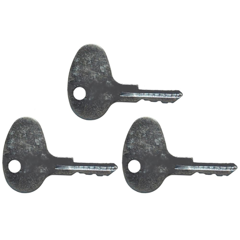 123243 Qty 3: Key(s) Fits Universal Products