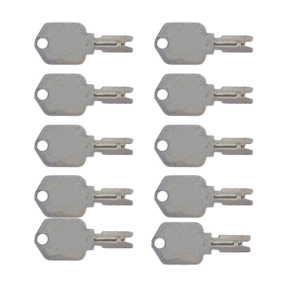 Qty 10: Key(s)
 Fits Ford/New Holland Replaces ELI80-0090_x10