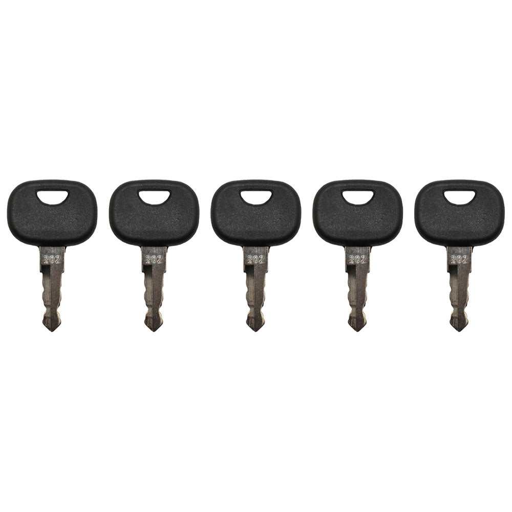 202 Qty 5: Key(s) Fits John Deere