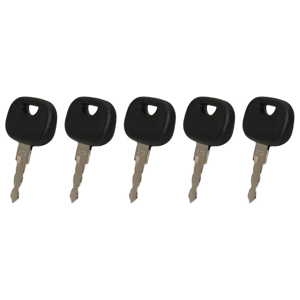 Qty 5: Key(s) Fits John Deere Replaces 202