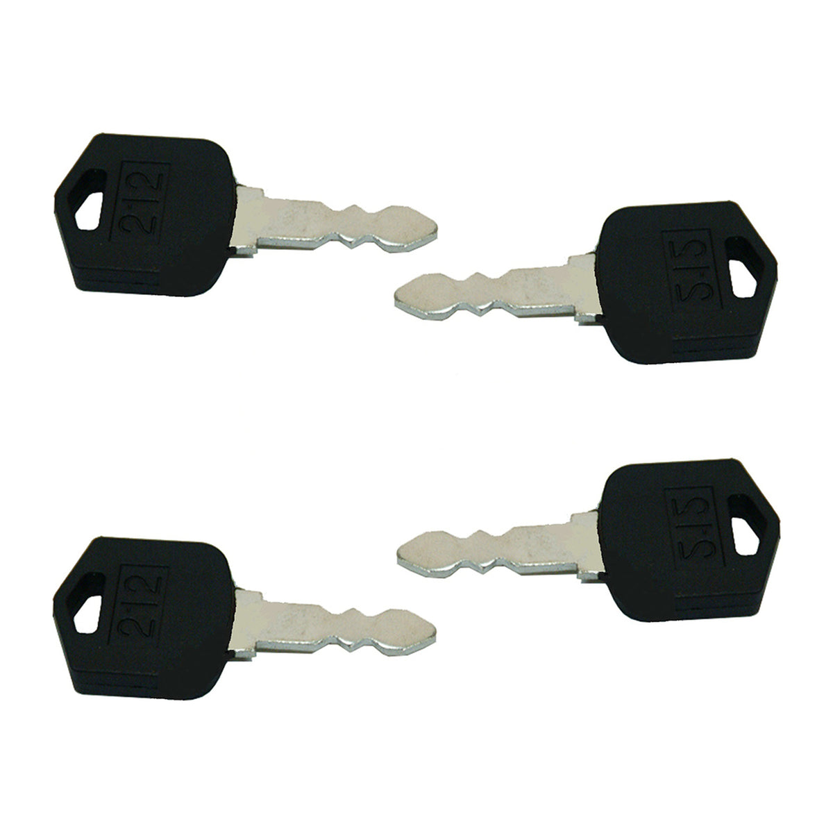 Qty 4: Keys Fits Daewoo Replaces D554212
