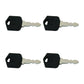 Qty 4: Keys Fits Daewoo Replaces D554212