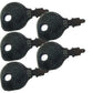 (5) Keys Fits John Deere Fits Husqvarna Indak Polaris MTD Murray Fits Honda Sear