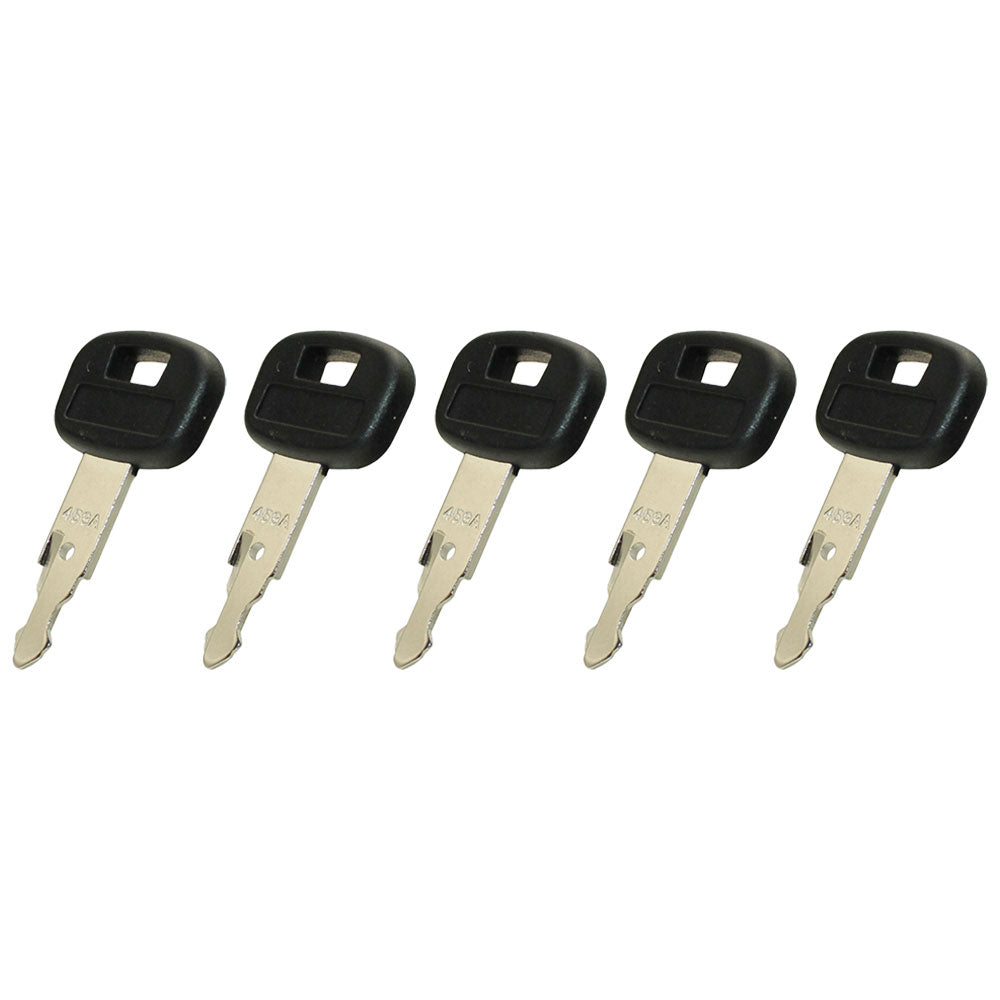 459A Qty 5: Key(s) Fits Kubota KX121-3 KX161-3 KX36-3 KX61-3 KX71-3 KX91-3 U35