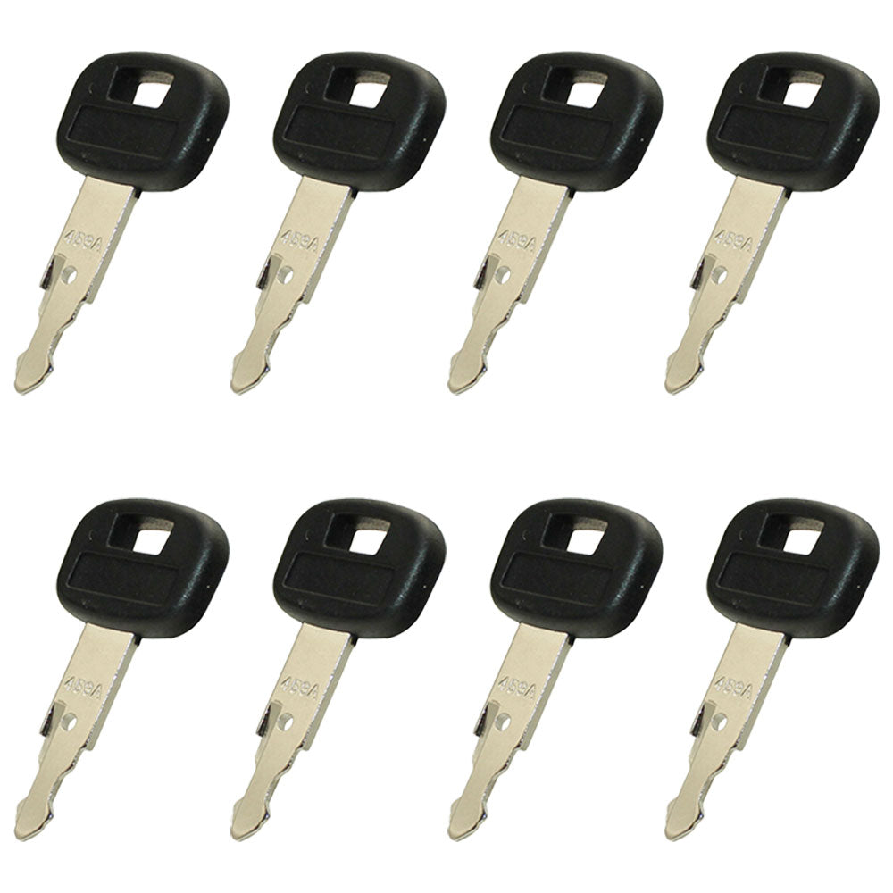 459A Qty 8: Key(s) Fits Kubota KX121-3 KX161-3 KX36-3 KX61-3 KX71-3 KX91-3 U35