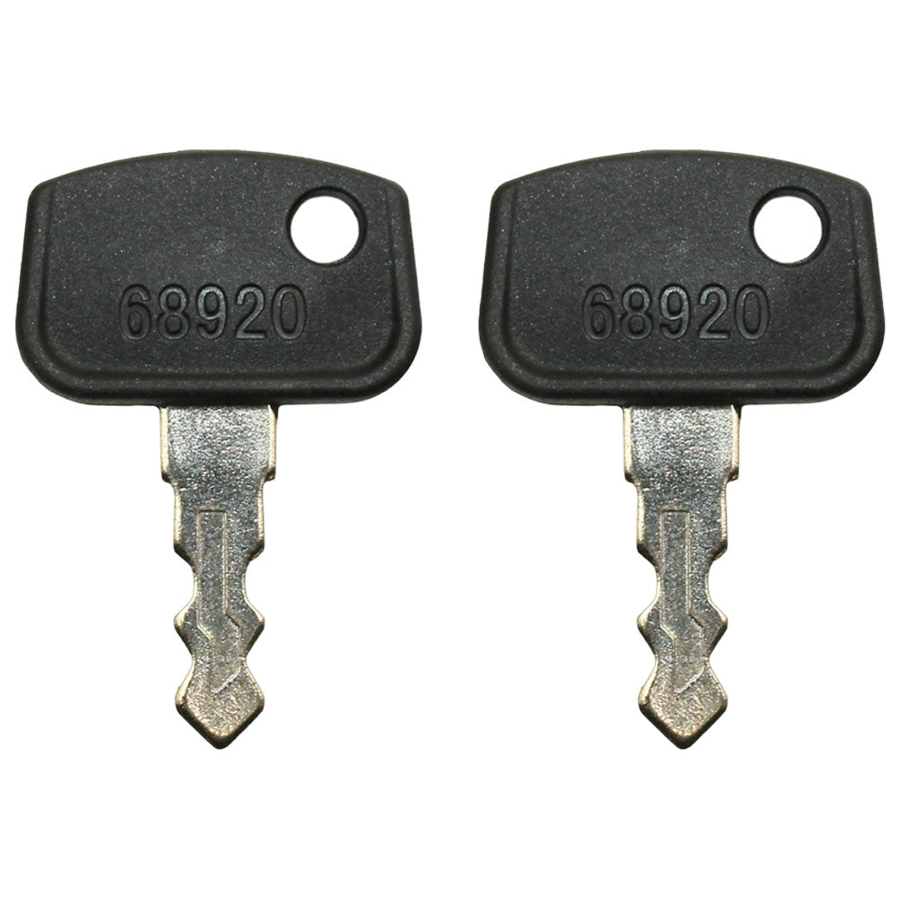 68920 Qty 2: Key(s) Fits Kubota B26 BX1850 BX1860 BX2350 BX2360 BX24 BX25 BX2660