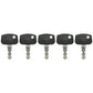 68920 Qty 5: Key(s) Fits Kubota B26 BX1850 BX1860 BX2350 BX2360 BX24 BX25 BX2660