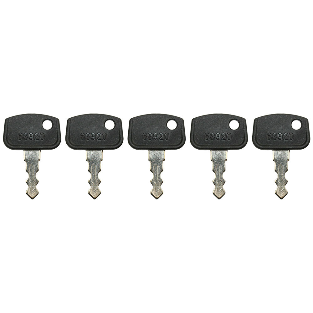 68920 Qty 5: Key(s) Fits Kubota B26 BX1850 BX1860 BX2350 BX2360 BX24 BX25 BX2660