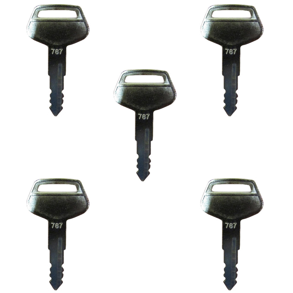 Qty. 5: Key(s) Fits Komatsu Replaces TR261434