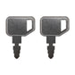 2 Keys Fits Massey Ferguson Diesel 1080 1085 1100 1105 1130 1135 1150 1155 1500