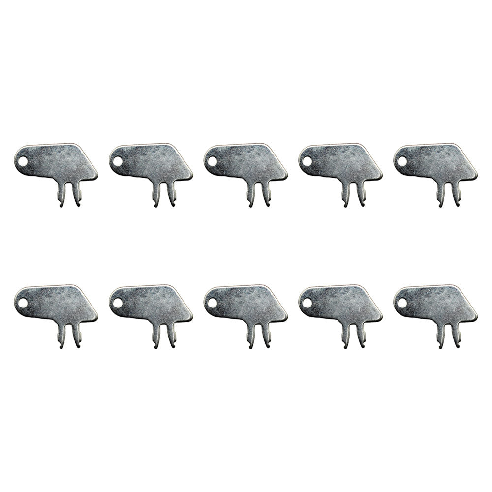 10 8H5306 8H 5306 Aftermarket Forked Keys Fits Caterpillar Switch 7N0718