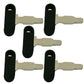 Qty 5: Key(s) Fits Honda Replaces 35111-880-003