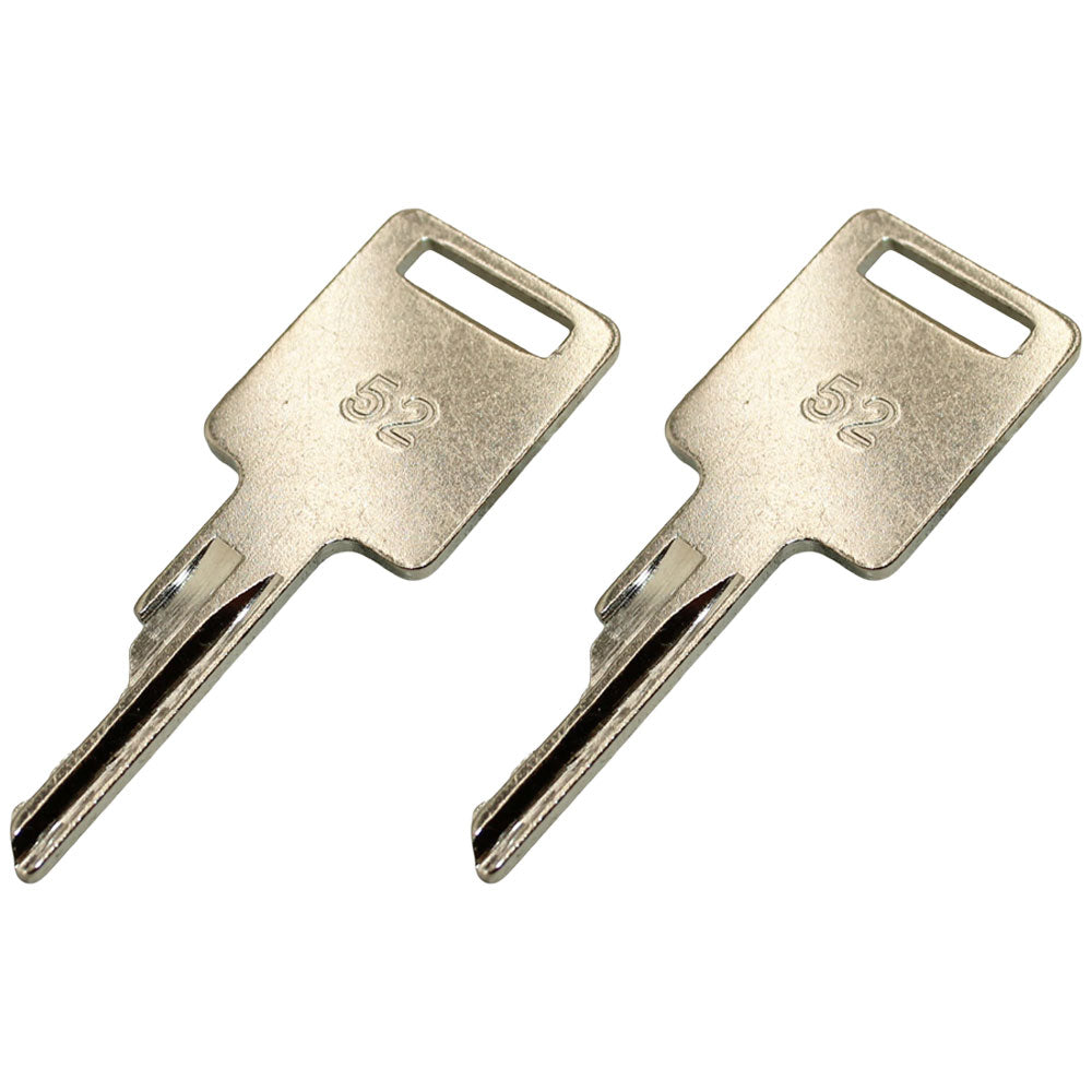 (2) Ignition Keys Fits Bobcat 630 631 632 641 642 643 645 653 Skid Steer
