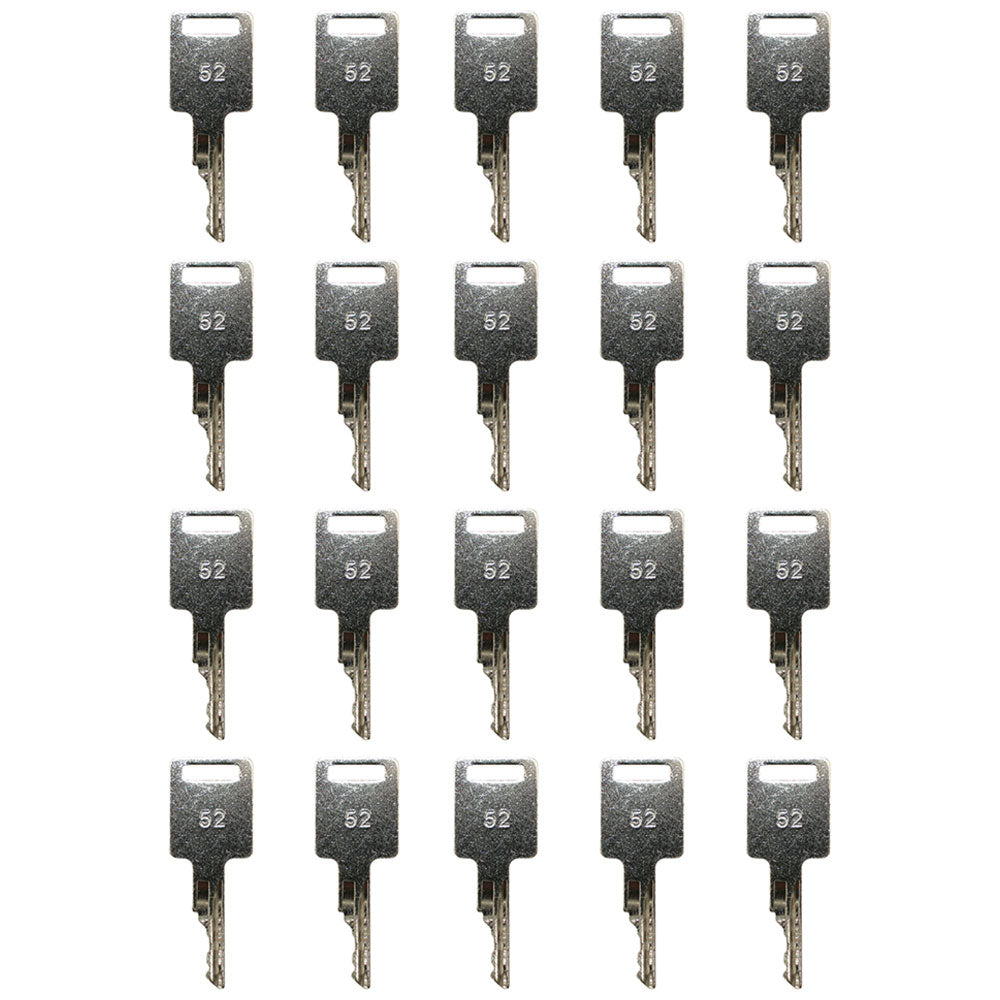 58917261 Qty 20: Key(s) Fits Volvo CR24 CR30 DD100 DD112HF DD118HA DD118HF