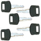 5 Excavator Keys Fits John Deere Hitachi Fits Case Dozer Fits New Holland H800