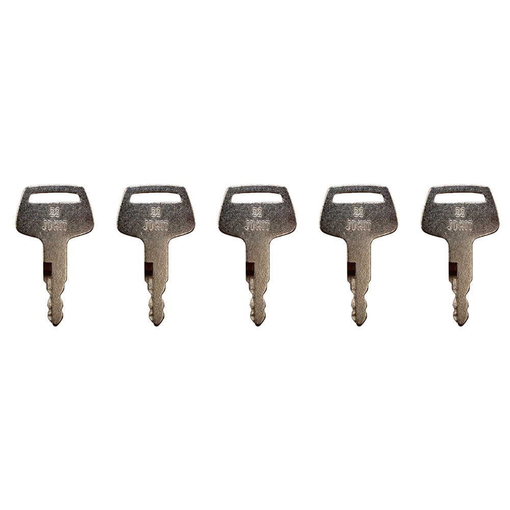 4286465R Qty. 5: Key(s) Fits John Deere 110 120 120C 120D 130G 130GLC 135C