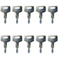 (10) Keys #20 H806 Fits Takeuchi Fits Hitachi Fits Gehl 17001-00019 180845