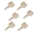 AR51481 Qty 6: Key(s) Fits John Deere 1020 1165 1404 1420 1435 1445 1545 1565