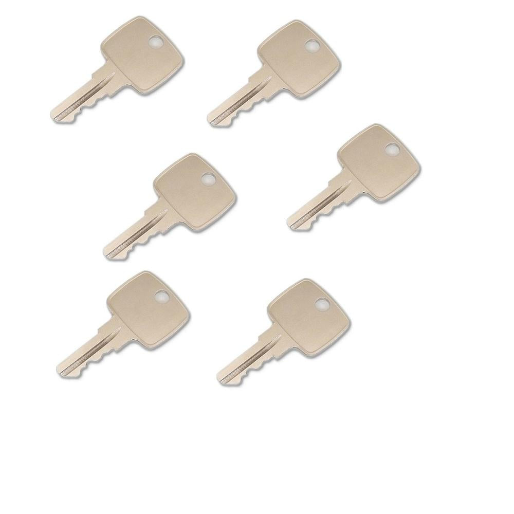 AR51481 Qty 6: Key(s) Fits John Deere 1020 1165 1404 1420 1435 1445 1545 1565