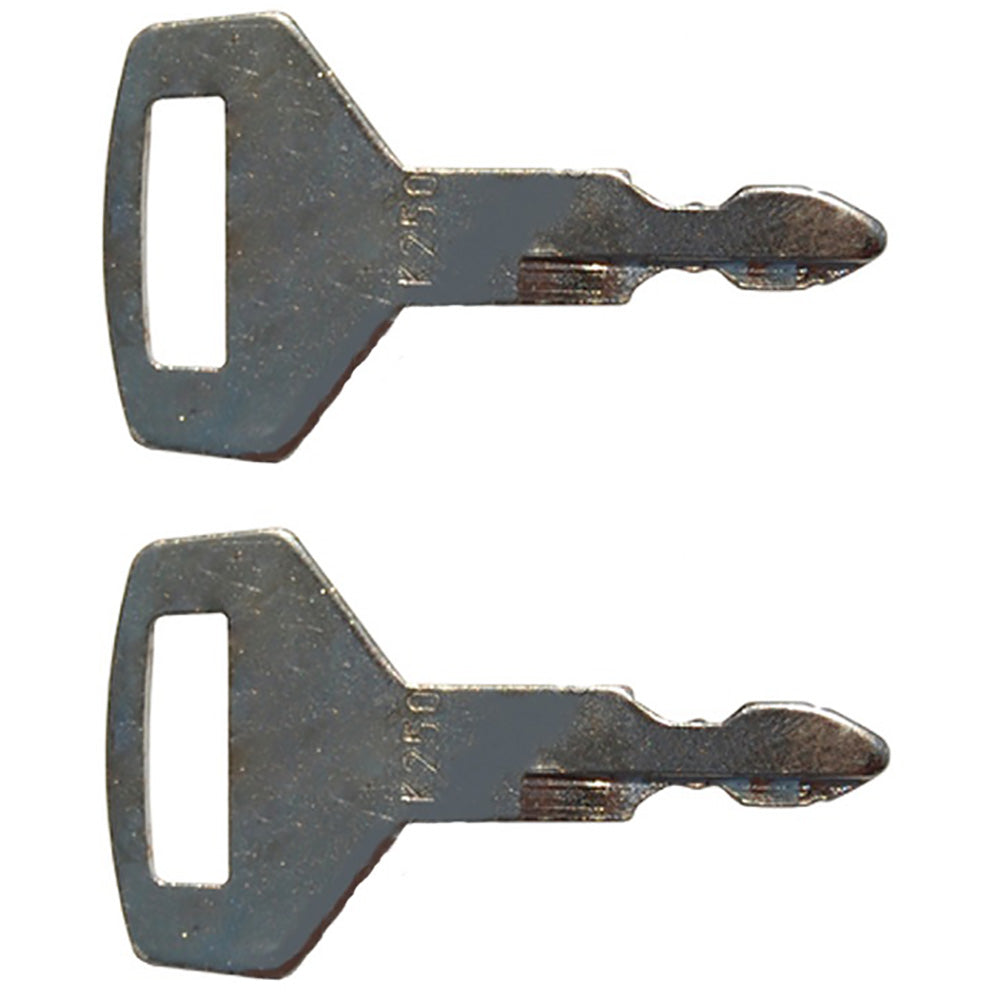 Qty 2: Key(s) Fits Case/International Harvester Replaces YN50501010P1