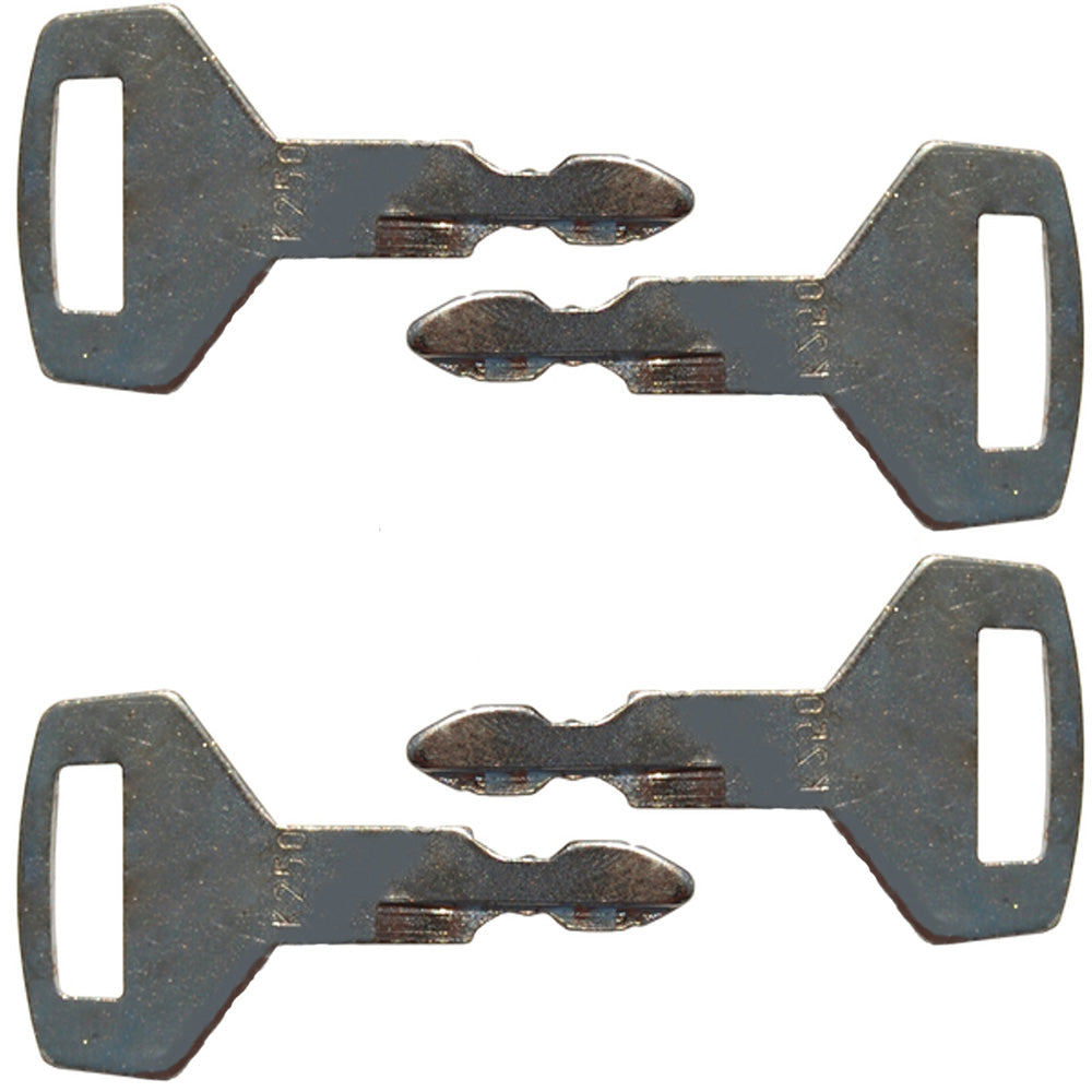 Qty 4: Key(s) Fits New Holland Replaces YN50501010P1