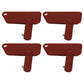 MS634212 Four (4) Isolator Keys fits Terex Battery Master Disconnect Fits Volvo