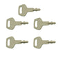 (5) Ignition Keys Fits Case Linkbelt Fits JCB Sumitomo Excavator S450