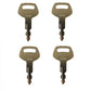 (4) S450 Ignition Switch Keys Fits Case Fits Linkbelt Fits JCB Fits Sumitomo
