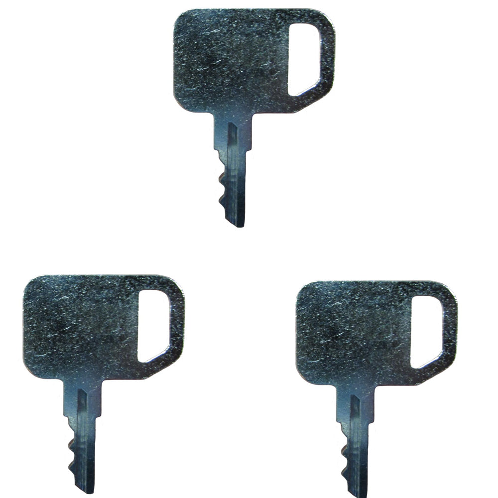 T209428 Qty 3: Key(s) Fits John Deere 240 250 260 270 280 312GR 313 314G 315