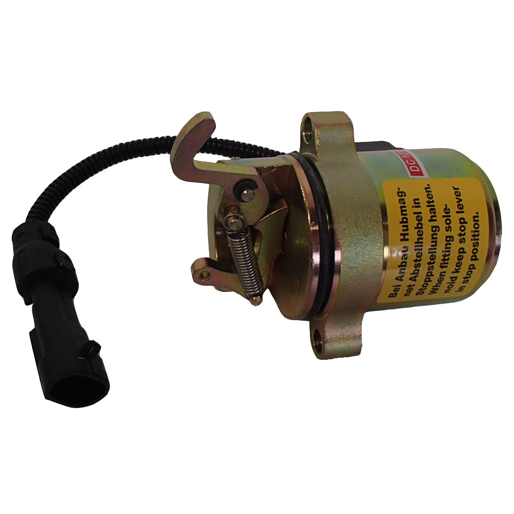Fits Bobcat 6686715 Fuel Shut Off Solenoid 863 864 873 883 Diesel Deutz Skid